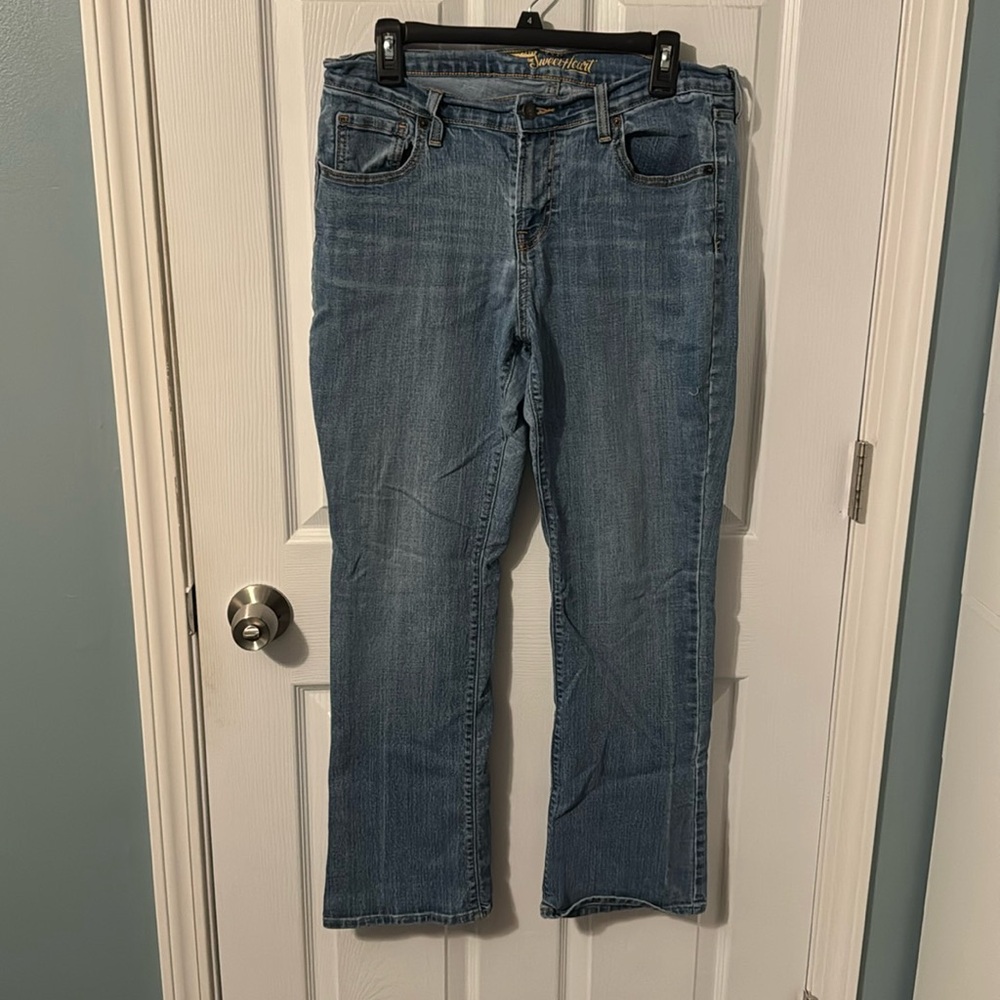 Old navy blue jeans size 12 short